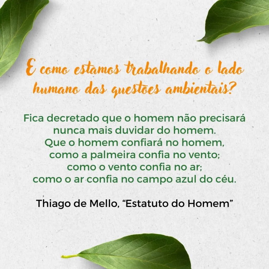 Sustentabilidade é a nossa natureza 9 9